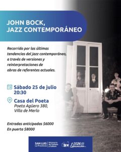 Jazz contemporáneo “John Bock”