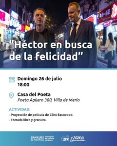 Ciclo de cine debate “Héctor en busca de la felicidad”