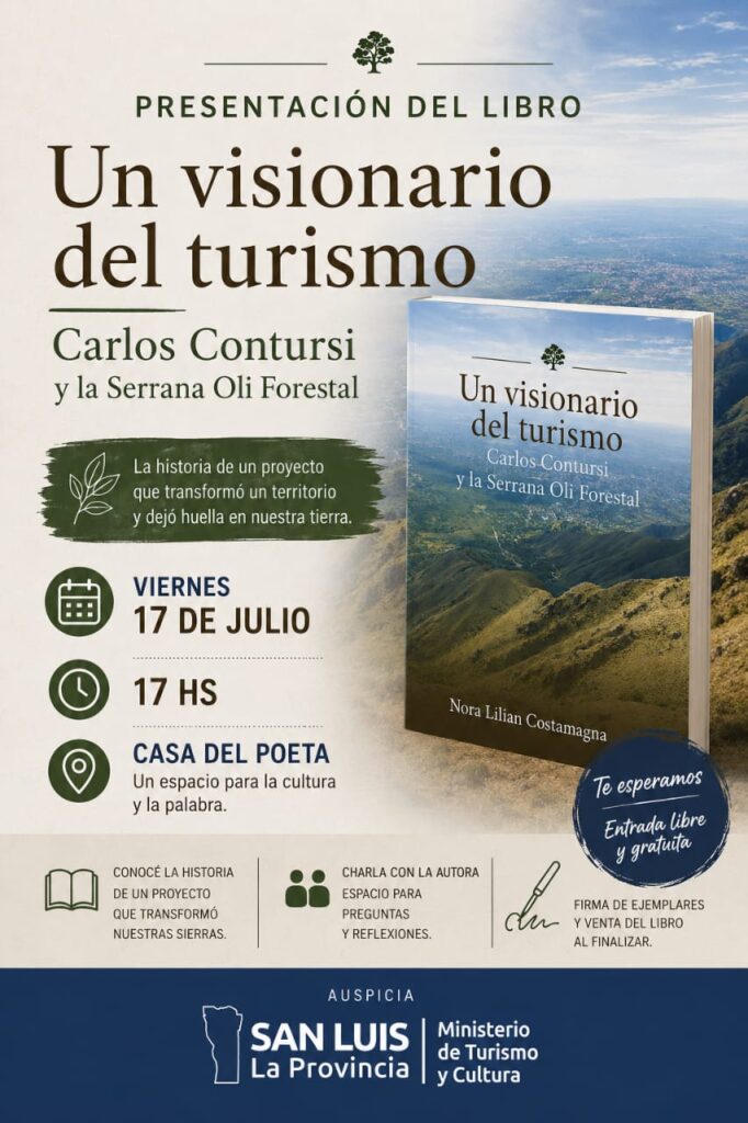 Presentación del libro Un visionario del Turismo de Nora Costamagna