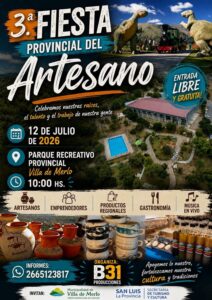 3° Fiesta Provincial del Artesano
