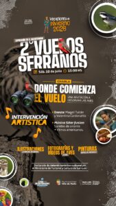 Charla “Donde comienza el vuelo”